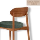 Ver imagem 5 de Conjunto com 2 Cadeiras em Madeira Maciça Hope