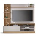Ver imagem 5 de Estante Home Theater Ambiente Maceió Freijó Off White - Colibri