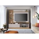 Ver imagem 1 de Estante Home Theater Ambiente Maceió Freijó Off White - Colibri