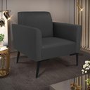 Ver imagem 6 de Poltrona Pés Villach Marisa Corino Preto D03 - D'Rossi
