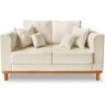 Sofa Beny:linho Bege - 1