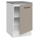 Ver imagem 6 de Balcão de Cozinha 50cm 1 Porta Branco/Crema Agata Madesa Branco/Crema