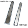 Ralo Linear Oculto 5cm X 50cm Inox com Tela e Cocho Cinza - 3
