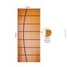 Folha de Porta 210x82cm Semi Solida Modelo 185 Mapaf - 3