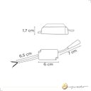 Ver imagem 3 de Driver Led 8-18w 180ma para Luminaria Plafon Bivolt