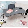 Mesa Notebook Dobrável e Portátil para Cama e Sofá Cor Preto - 5