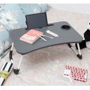 Ver imagem 5 de Mesa Notebook Dobrável e Portátil para Cama e Sofá Cor Preto
