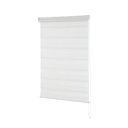 Ver imagem 2 de Persiana Zebra Rolo Dupla 160x160 Branca