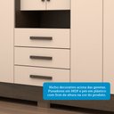 Ver imagem 7 de Guarda Roupa Casal 6 Portas 3 Gavetas Capelinha com Espelho 100% Mdf Débora