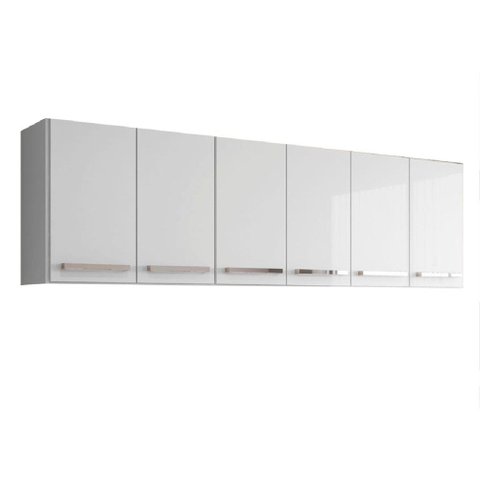 Armário Aéreo Cozinha 6 Portas Maldivas