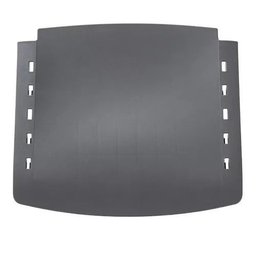 Assento Encosto Plastico Preto Cadeira Fixa - 3