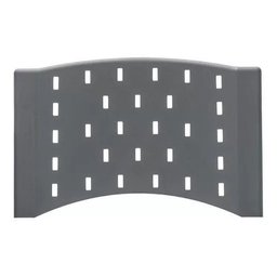Assento Encosto Plastico Preto Cadeira Fixa - 2