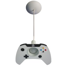 Pendente Controle Xbox em Acrílico Branco – Decoração Gamer, Bivolt, Soquete E27 - 5