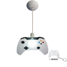 Pendente Controle Xbox em Acrílico Branco – Decoração Gamer, Bivolt, Soquete E27 - 2