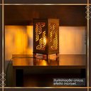 Ver imagem 3 de Abajur Luminária De Mesa Sala Quarto Moderno Madeira Inovado:Abajur Madeira