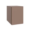 Ver imagem 3 de Ponte Mesa de Cabeceira Planejada 100% MDF 1 Porta Orion CabeCasa MadeiraOriginals Marrom/Mocha