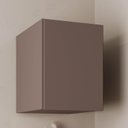 Ver imagem 1 de Ponte Mesa de Cabeceira Planejada 100% MDF 1 Porta Orion CabeCasa MadeiraOriginals Marrom/Mocha