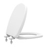 Assento Sanitário Polipropileno Soft Close Aspen Branco - 2