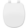 Assento Sanitário Polipropileno Soft Close Aspen Branco - 1