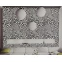 Ver imagem 1 de Papel de Parede Adi Tare - Animal Print (zebra)