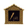 Visor Leitura Luz Colonial Ouro Alumínio Fundido 19x19cm Metal Mig 55mtm - 1