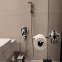 Ver imagem 3 de Porta Papel Higiênico de Parede de Ventosa Papeleira Schmitt:Cromado