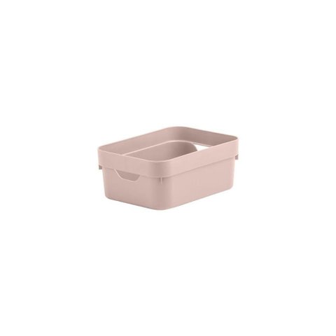 Caixa Organizadora ou 2L Linha Cube - Rosa Duna