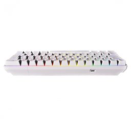 TECLADO MECANICO 60% ZOT BRANCO OUTEMU RED HOTSWAP LED RGB - PZWOHRDRGB - ABNT2 - 5