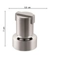 Ver imagem 3 de Acabamento para Registro Concept C 44 1/2'', 3/4'' e 1'' Pet Meber Metais Cromado