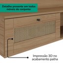Ver imagem 6 de Painel 72 Polegadas Aparador 2 Mesas Tr4 Carvalho Arly