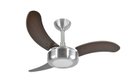 Ver imagem 1 de Ventilador de Teto Infinity Lux LED 6000K Prata Es 3 Pás MDF Tabaco 220V 2008 Lux Led 3 Pás