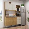 Cozinha Compacta Isa - Mdp 6 Portas 3 Gavetas e 2 Nichos - Cadorin - 2