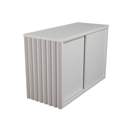 Balcão Atendimento Premium Ripado 117x50 Cm