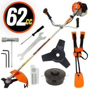 Roçadeira Lateral Vulcan Vr620h 2 Tempos 62cc 3hp 10500rpm À Gasolina De Alta Potencia