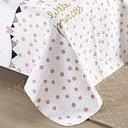 Ver imagem 5 de Kit Cobre Leito Colcha Solteiro Infantil Fantasy Dupla Face Microfibra 2 Peças - Princesinha Branco