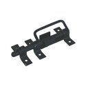 Ver imagem 1 de Trinco Alça para Portão e Porteira Aço Preto 200mm