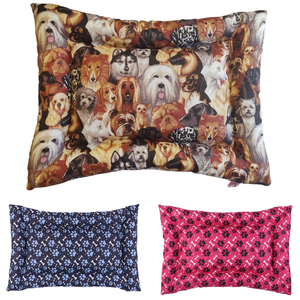 Colchonete Pet Cães e Gatos 50cm x 40cm Impermeável Lavável Marrom Com 5 Refis