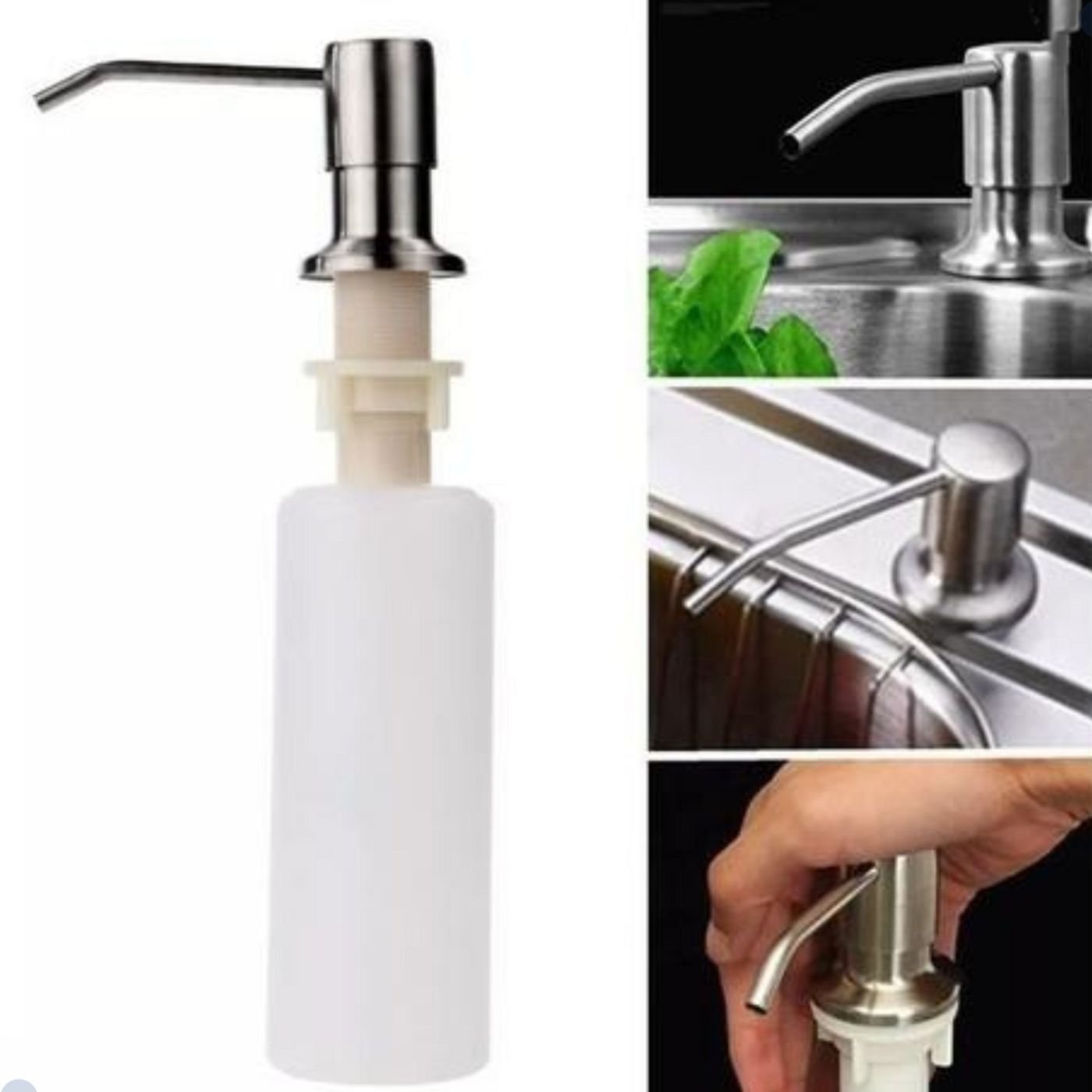 Kit Cuba Dupla Gourmet em Aço Inox + Torneira Gourmet Monocomando Vip - 7