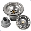 Ver imagem 6 de Kit Cuba Dupla Gourmet em Aço Inox + Torneira Gourmet Monocomando Vip