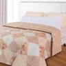 Edredom Casal Antialérgico Dupla Face Estampado 215x190cm BF Colchões - 1