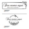 Adesivo Salão Beleza Manicure Cilios Cabelo Fama Adesivos Adesivo Salão Preto - 3
