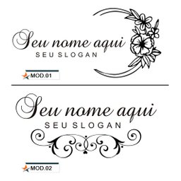 Adesivo Salão Beleza Manicure Cilios Cabelo Fama Adesivos Adesivo Salão Preto - 2