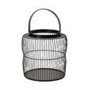Ver imagem 1 de Lanterna Decorativa em Metal Preto 35 cm