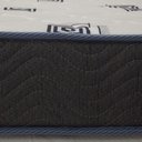 Ver imagem 4 de Colchão Solteiro Ortobom Light Espuma D33 Branco com lateral Azul 88x188x20