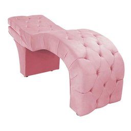 Maca Estofada Reclinável Sobrancelhas Cílios Suede Simaria Cor:rosê - 2