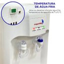 Ver imagem 5 de Bebedouro Refrigerado Água Gelada Natural Mesa Galão Garrafão Eletrônico 110v Branco V-iwbar