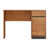 Mesa Escrivaninha Home Office Quarto Sala Escritorio 1 Porta 1 Gaveta Morada Cor Nature - 5