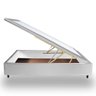 Box Baú Orthocrin Branco Casal- 138x188x31 - 2