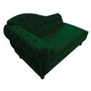 Ver imagem 3 de Diva Recamier Diana 140cm Lado Direito Suede - ADJ Decor - Verde