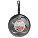 Ver imagem 4 de Frigideira 4 Ovos Multiuso Divisórias Antiaderente Grill Vermelho